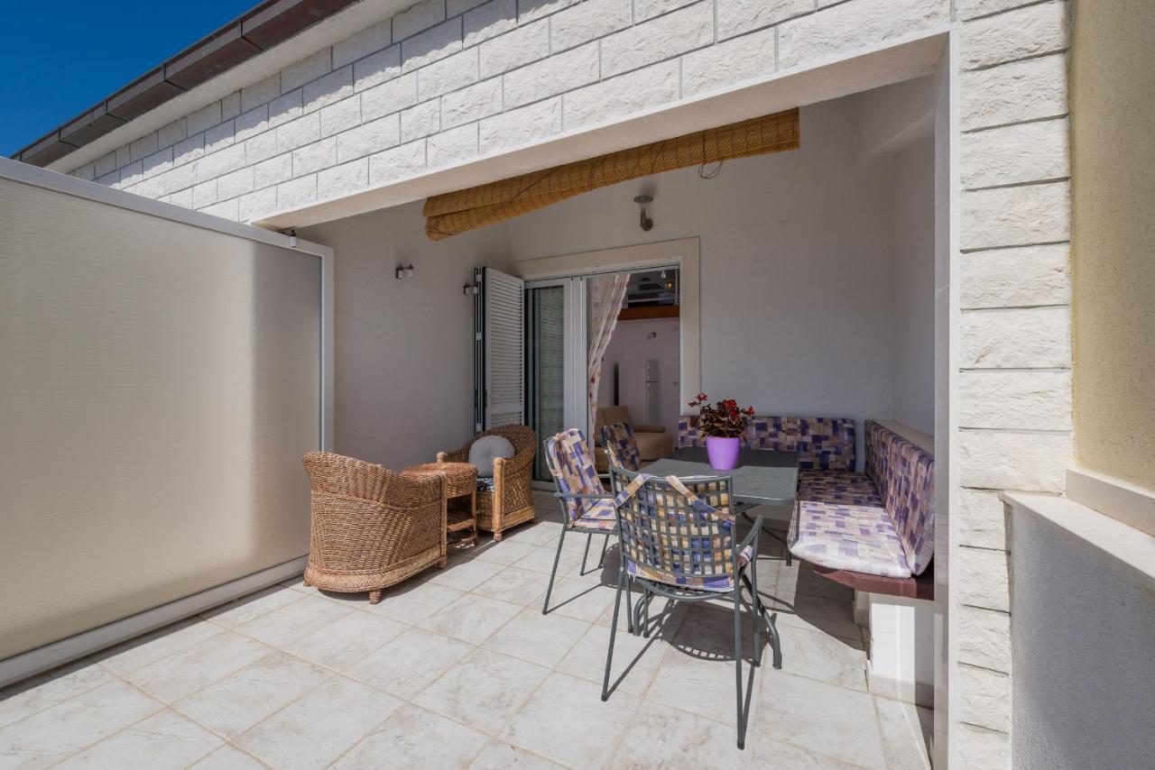 Luxury Bellavista Amazing Sea Holidays With Private Beach & Parking Milna  Exterior foto