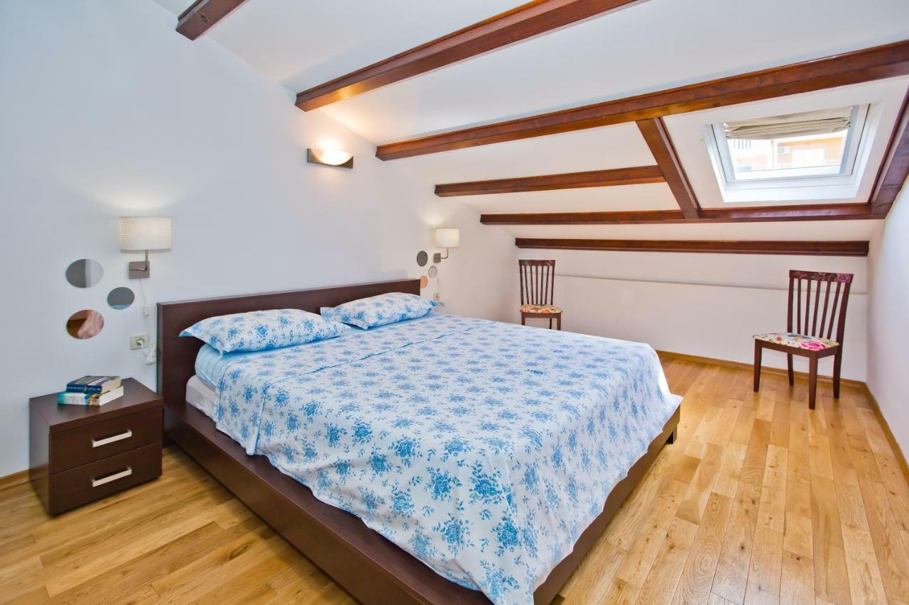 Luxury Bellavista Amazing Sea Holidays With Private Beach & Parking Milna  Exterior foto